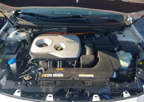 2017 Hyundai Sonata Hybrid Limited from USA, damaged, VIN KMHE34L12HA057567